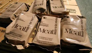 A group of the best MRE meals on top of their original packaging