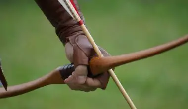 Man preparing to use one of the best survival bows