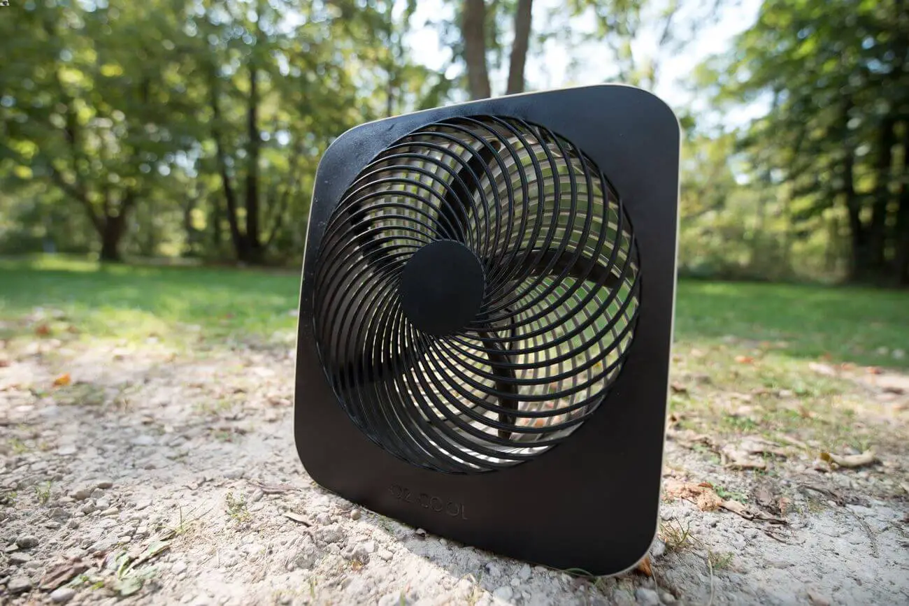One of the best tent fans for camping